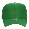 OTTO Cap 5 Panel High Crown Mesh Back Trucker Hat Thumbnail